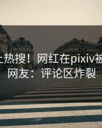 揭秘冲上热搜！网红在pixiv被爆爆料，网友：评论区炸裂