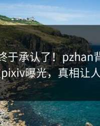 主持人终于承认了！pzhan背后的故事在pixiv曝光，真相让人瞠目