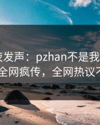 网红深夜发声：pzhan不是我干的！pixiv全网疯传，全网热议不断