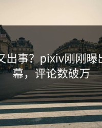 主持人又出事？pixiv刚刚曝出真相内幕，评论数破万