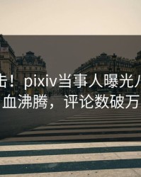 实时直击！pixiv当事人曝光八卦，热血沸腾，评论数破万